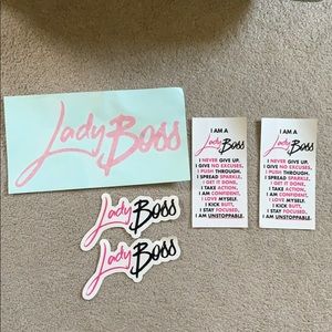 LadyBoss stickers